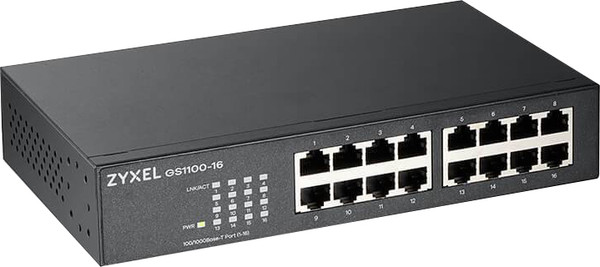 Коммутатор ZyXEL GS1100-16-EU0103F - фото