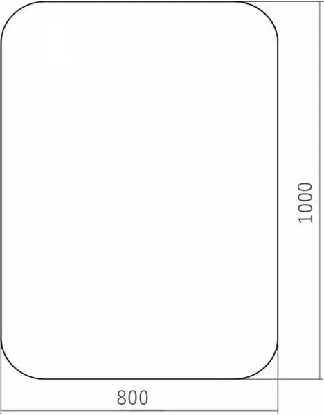 Зеркало Silver Mirrors Выбор 80x100 / ФР-00002138