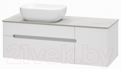 Тумба под умывальник Misty Роял 120 / П-Роя-01120-011П2Я (подвесная, белый)