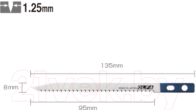 Лезвие сменное Olfa SWB-5/1B