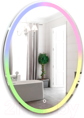 Зеркало Silver Mirrors Italia RGB 57x77 / LED-00002619