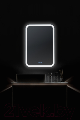 Зеркало Silver Mirrors Мальта Voice 55x80 / LED-00002615