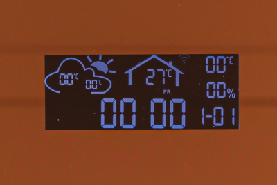 Зеркало Silver Mirrors Эдисон Метео 80x60 / LED-00002764