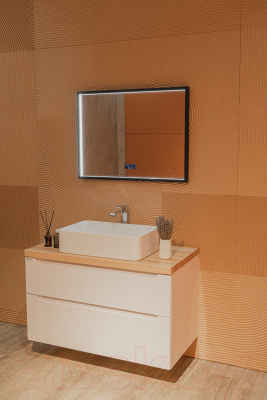 Зеркало Silver Mirrors Эдисон Метео 80x60 / LED-00002764