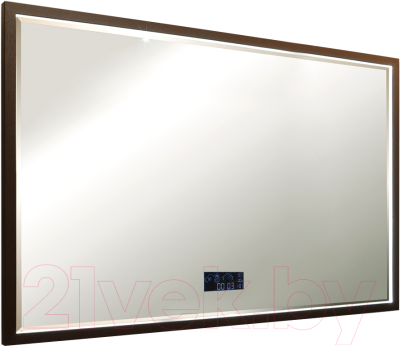 Зеркало Silver Mirrors Эдисон Метео 90x65 / LED-00002763 - фото