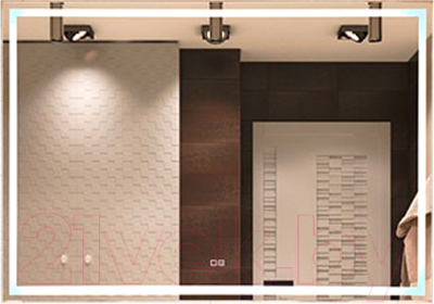 Зеркало Silver Mirrors Ливия 100x80 / ФР-00002240 - фото