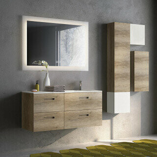 Зеркало Silver Mirrors Norma Neo 100x80 / LED-00002494 - фото