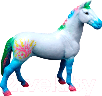 Фигурка коллекционная Masai Mara Мир фэнтези. Сказочная голубая лошадь / MM206-429  - фото