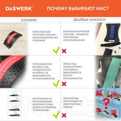 Минитренажер Daswerk Premium / 680034