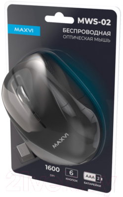 Мышь Maxvi MWS-02