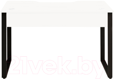 Геймерский стол Millwood Лофт Гонконг ДТ-3 120x70x75 (белый/металл черный)