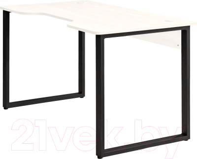 Геймерский стол Millwood Лофт Гонконг ДТ-3 120x70x75 (дуб белый Craft/металл черный)