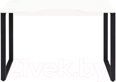 Геймерский стол Millwood Лофт Гонконг ДТ-3 130x70x75 (белый/металл черный)