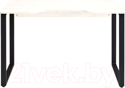 Геймерский стол Millwood Лофт Гонконг ДТ-3 130x70x75 (дуб белый Craft/металл черный)