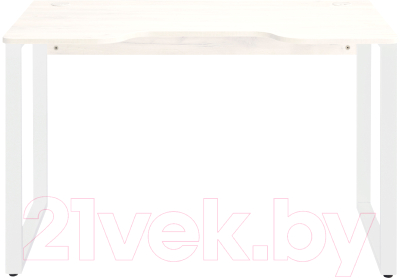 Геймерский стол Millwood Лофт Гонконг ДТ-3 130x70x75 (дуб белый Craft/металл белый)