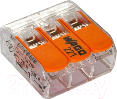Набор клемм Wago 221-413 - фото