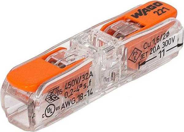 Набор клемм Wago 221-2411 - фото