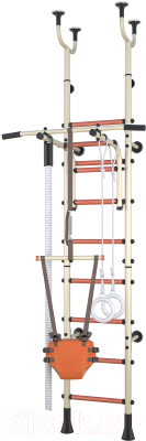 Детский спортивный комплекс Polini Kids Sport Active (кремовый) - фото