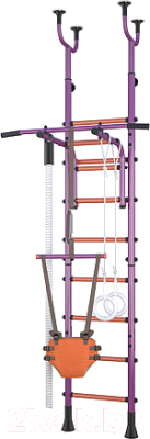 Детский спортивный комплекс Polini Kids Neo (фиолетовый) - фото