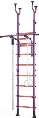 Детский спортивный комплекс Polini Kids Neo (фиолетовый)