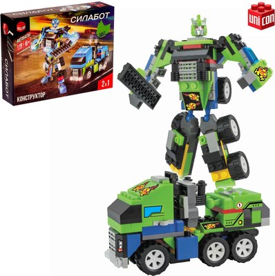Конструктор Unicon Трансформер. Грузовик 1459C / 9279789
