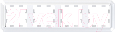 Рамка для выключателей и розеток Systeme (Schneider) Electric AtlasDesign ATN100104 - фото