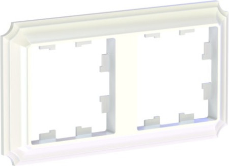 Рамка для выключателей и розеток Systeme (Schneider) Electric AtlasDesign ATN100402 - фото