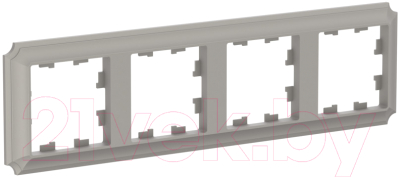 Рамка для выключателей и розеток Systeme (Schneider) Electric AtlasDesign ATN100504