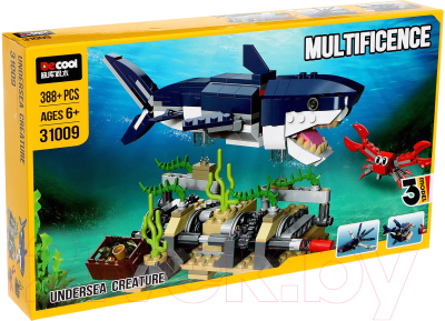 Конструктор Decool Дино. Мегалодон 31009 / 9888352 - фото