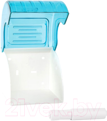 Держатель для туалетной бумаги Laima 605043 (голубой)