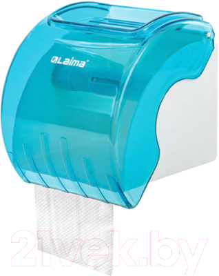 Держатель для туалетной бумаги Laima 605043 (голубой)