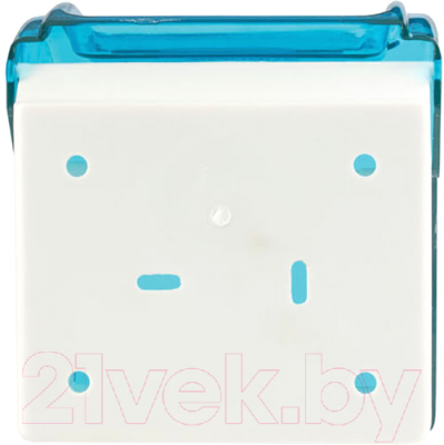 Держатель для туалетной бумаги Laima 605043 (голубой)