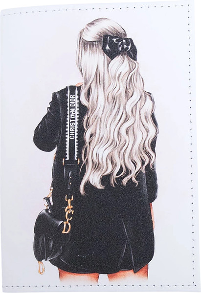 Обложка на паспорт Poshete 676-1/2-005-WCL - фото