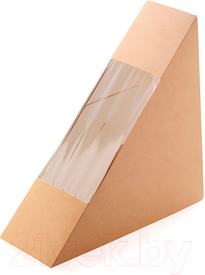 Набор коробок упаковочных для еды Паксервис Eco Sandwich 40 / 285844 - фото