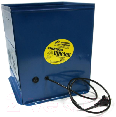 Измельчитель зерна электрический УЗБИ Циклон slki02 - фото