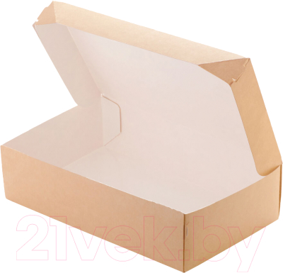 Набор коробок упаковочных для еды Паксервис Eco Cake 1900 / 286173 - фото