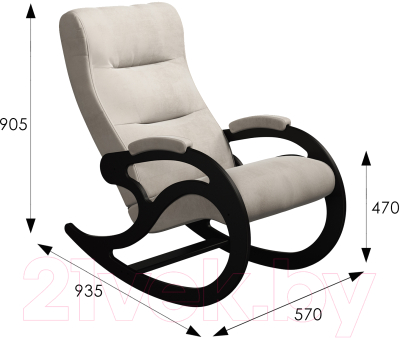 Кресло-качалка Мебелик Каула