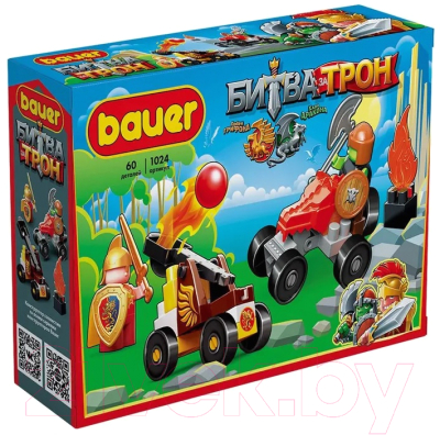 Конструктор Bauer Битва за трон с катапультой и машиной / 1024 - фото
