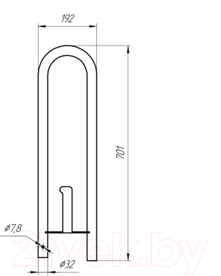 Поручень Rosa 553372