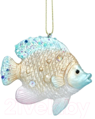 Елочная игрушка Gisela Graham Neptune's Kingdom. Рыбка / 15702 - фото