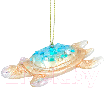 Елочная игрушка Gisela Graham Neptune's Kingdom. Морская черепаха / 15706 - фото