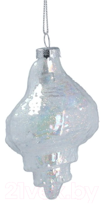 Елочная игрушка Gisela Graham Neptune's Kingdom. Ракушка / 01806-2 - фото