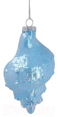 Елочная игрушка Gisela Graham Neptune's Kingdom. Ракушка / 01806-3 - фото