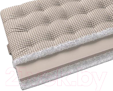 Матрас Mr. Mattress Hoshi 120x200 (бежевый) - фото