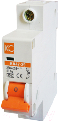 Выключатель автоматический КС ВА 47-39 3P 10А D / 80908 - фото