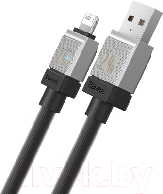 Кабель Baseus CoolPlay USB to iP 2.4A / CAKW000401