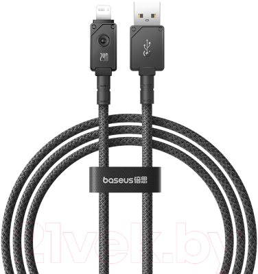 Кабель Baseus Unbreakable USB to iP 2.4A / P10355802111-01 - фото