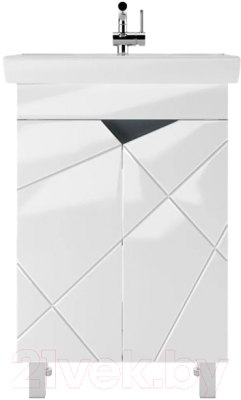 Тумба под умывальник Домино Томь 60 Vector без ящика / DV6602T