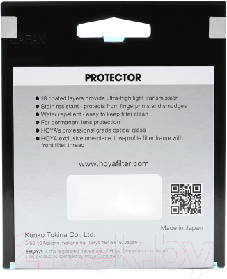 Светофильтр Hoya Protector Fusion One 72