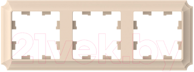 Рамка для выключателей и розеток Systeme (Schneider) Electric Atlasdesign Antique ATN101203 - фото